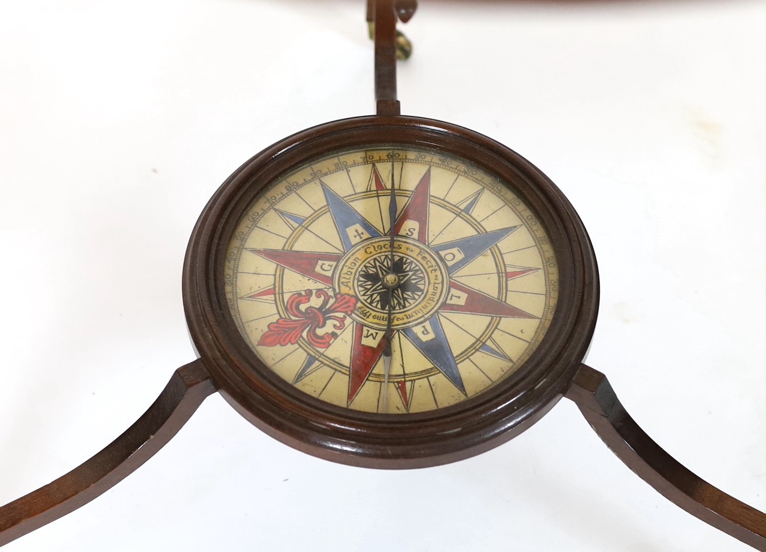 A 20th century Philips 19 inch terrestrial globe, diameter 54cm, height 103cm